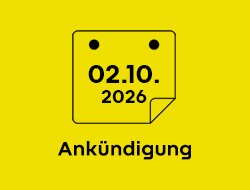 News-Kategorie: Ankündigung 